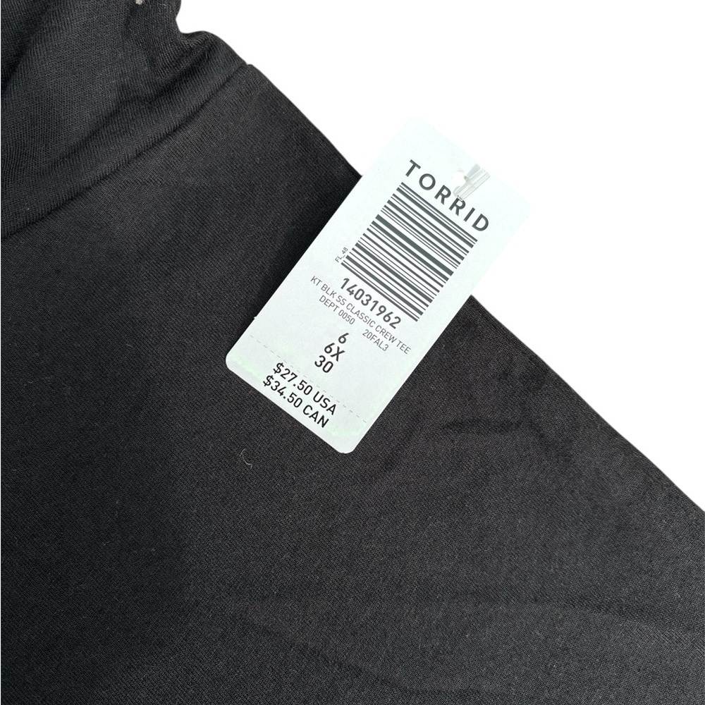 Torrid Classic Black Women's Top - Picture 6 of 6